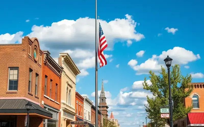 Duncan Oklahoma downtown area